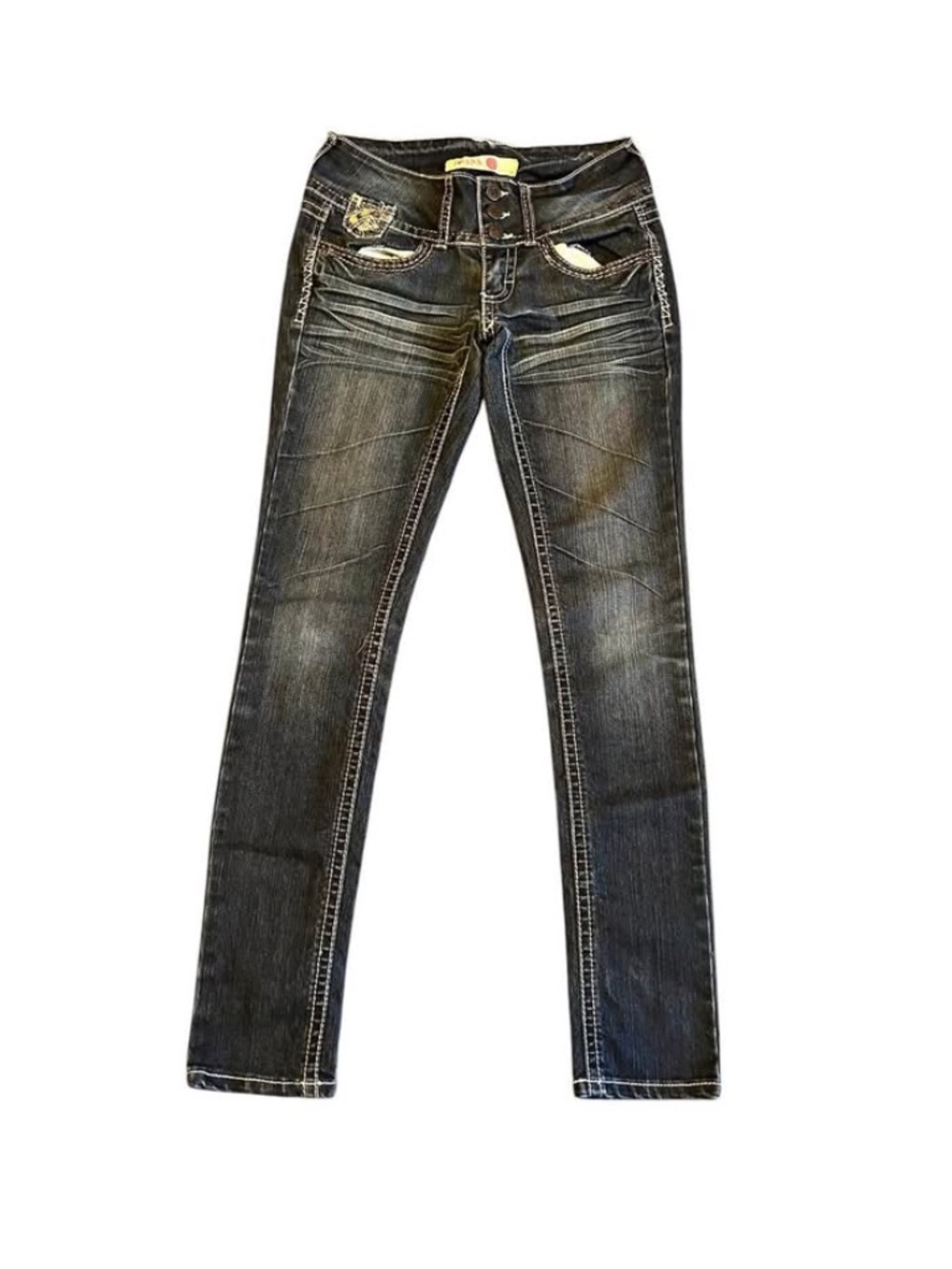 Juniors Size 3 1ST KISS Denim Skinny Jeans